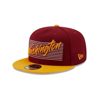 Washington Football Team Gorra | New Era NFL Retro 9fifty Snapback Cap Mexico - Rojos